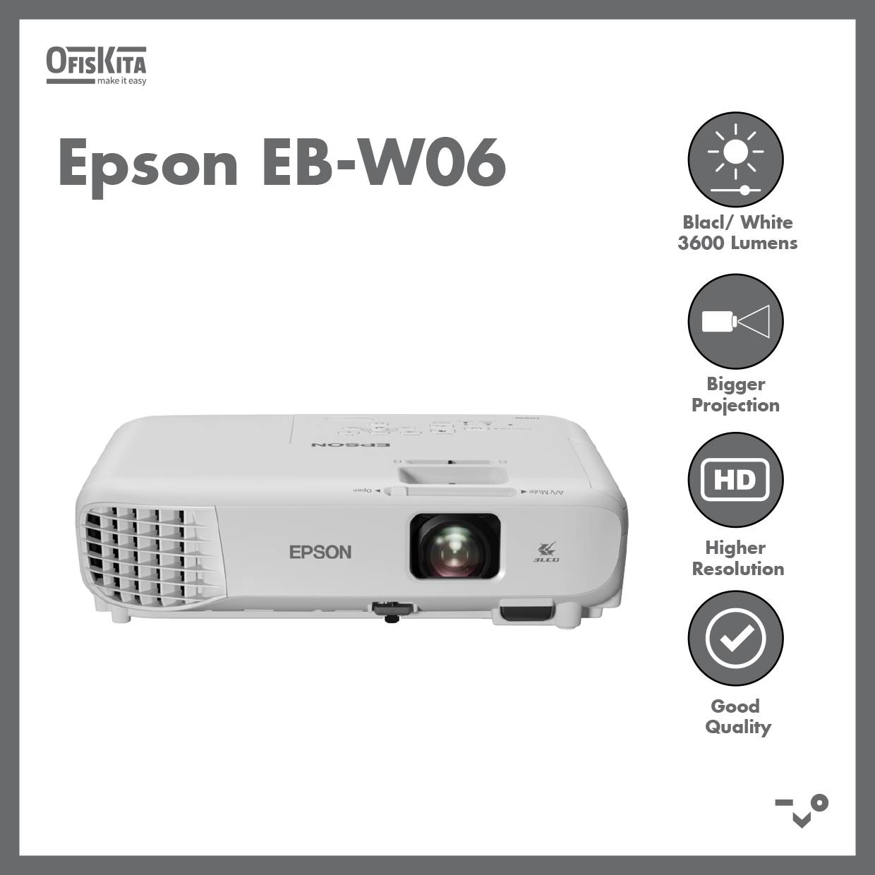 Ofiskita | Epson Projector EB-X06